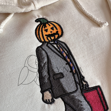 Load image into Gallery viewer, Pumpkin Head Halloween Spirit Hoodie
