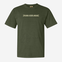 Load image into Gallery viewer, Speaking A Sexier Language Embroidered T-shirt
