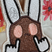 Load image into Gallery viewer, Trapp Mask Bunny Iron-On Patch
