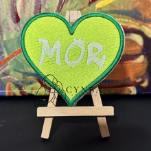 Load image into Gallery viewer, Mi Corazon Amor Verde Iron-On Patch
