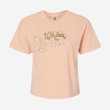 Load image into Gallery viewer, Mama Earth Tones Women&#39;s Boxy Embroidered T-shirt
