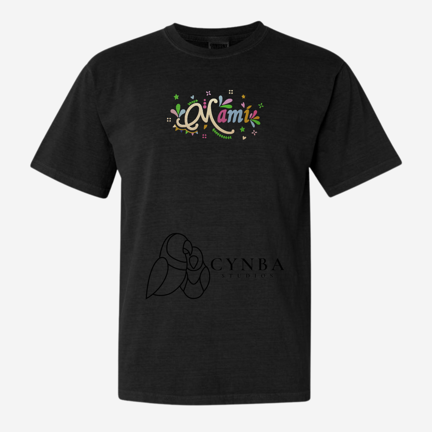 Mami Colorful Embroidered T-shirt