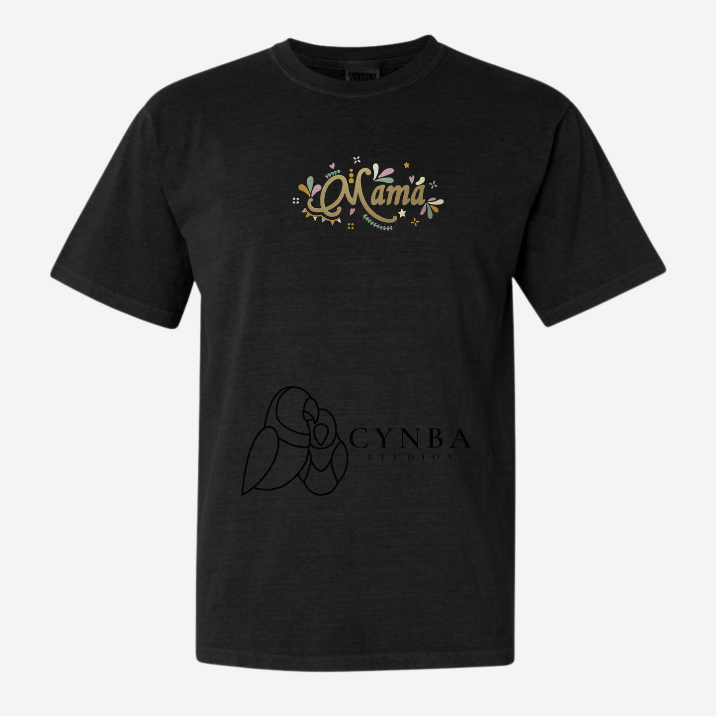 Mama Earth Tones Embroidered T-shirt