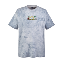 Load image into Gallery viewer, Tie Dye Summer Bunny Embroidered T-shirt
