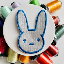Load image into Gallery viewer, Customized Bunny Embroidered Iron-On Patch
