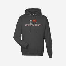 Load image into Gallery viewer, Custom I Heart BB Embroidered Hoodie
