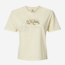 Load image into Gallery viewer, Mama Earth Tones Women&#39;s Boxy Embroidered T-shirt
