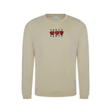 Load image into Gallery viewer, Heart Party Embroidered Sweatshirt

