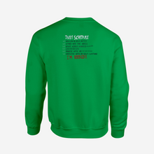 Load image into Gallery viewer, Evil Christmas Grouch Embroidered Sweatshirt
