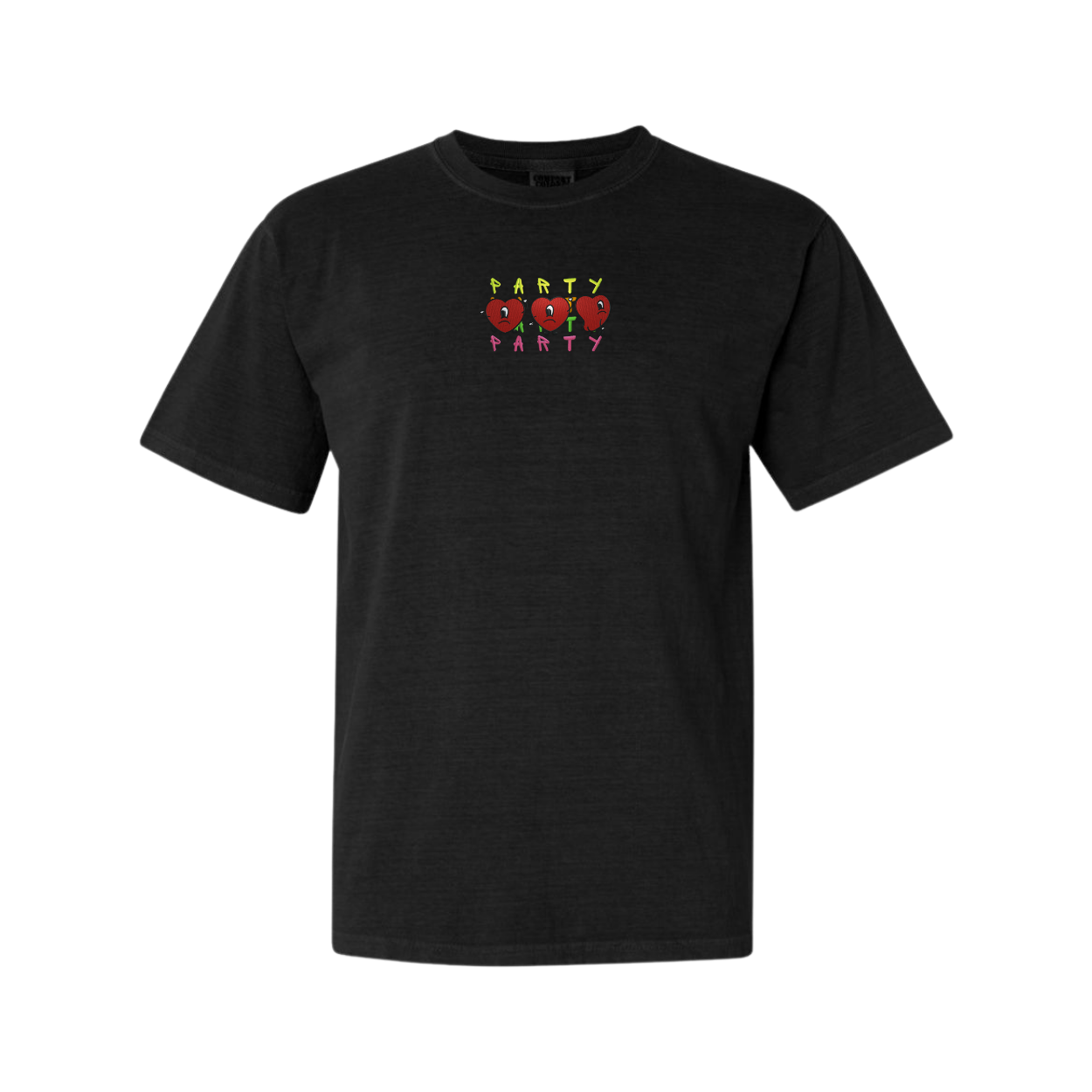 Heart Party Embroidered T-shirt