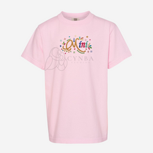 Load image into Gallery viewer, Mini Colorful Kids Embroidered T-shirt
