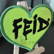 Load image into Gallery viewer, Corazon Verde Iron-On Patch
