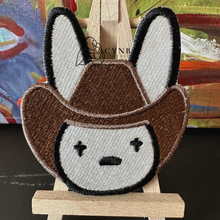 Load image into Gallery viewer, Sombrero Bunny Iron-On Patch
