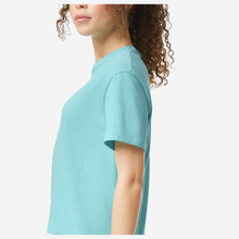 Load image into Gallery viewer, Women&#39;s Boxy Speaks Non-English Embroidered T-shirt
